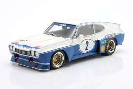 Ford  - Capri RS 3100 1974 white/blue - 1:18 - Werk83 - W1801103 - W1801103 | Toms Modelautos