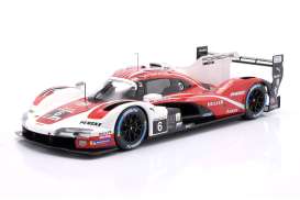 Porsche  - 963 2024 red/white - 1:18 - IXO Models - LEGT963-DA006 - ixoLEGT963-DA006 | Toms Modelautos