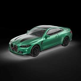 BMW  - M4 CS dark green - 1:43 - Rastar - 64770gr - rastar64770gr | Toms Modelautos