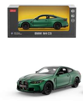 BMW  - M4 CS dark green - 1:24 - Rastar - 64760gr - rastar64760gr | Toms Modelautos