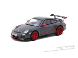 Porsche  - 911 2008 grey - 1:64 - Tarmac - T64G-091-GY - TC-T64G-091-GY | Toms Modelautos