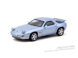 Porsche  - 928 1992 blue metallic - 1:64 - Tarmac - T64G-084-BL - TC-T64G-084-BL | Toms Modelautos