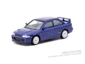 Mitsubishi  - Lancer GSR Evolution 2 1994 blue - 1:64 - Tarmac - T64G-049-BL-B - TC-T64G-049-BL-BL | Toms Modelautos