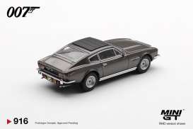 Aston Martin  - V8 Vantage 1987 grey - 1:64 - Mini GT - MGT00916-007ECH - MGT00916-007ECH | Toms Modelautos