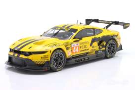 Ford Mustang - GT3 2024 yellow - 1:18 - IXO Models - LEGTMUS-LM24044 - ixoLEGTMUS-LM24044 | Toms Modelautos