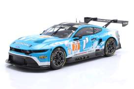 Ford Mustang - GT3 2024 blue - 1:18 - IXO Models - LEGTMUS-LM24077 - ixoLEGTMUS-LM24077 | Toms Modelautos