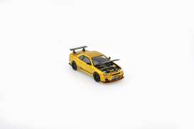 Nissan  - BNR34 gold - 1:64 - BM Creations - 64B0500 - BM64B0500 | Toms Modelautos
