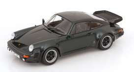 Porsche  - 911 (930) 1977 dark green - 1:18 - KK - Scale - KKDC181441 - KKDC181441 | Toms Modelautos