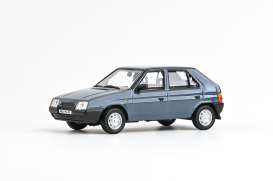 Skoda  - Favorit 136L 1988 dark grey blue - 1:43 - Abrex - 143ABS-708LR - ab143ABS-708LR | Toms Modelautos