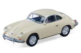 Porsche  - 356 Carrera 2 beige - 1:64 - Schuco - S452040101 - schuco452040101 | Toms Modelautos