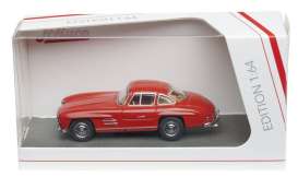 Mercedes Benz  - 300 SL red - 1:64 - Schuco - S452040104 - schuco452040104 | Toms Modelautos