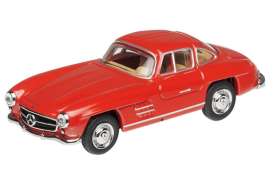 Mercedes Benz  - 300 SL red - 1:64 - Schuco - S452040104 - schuco452040104 | Toms Modelautos