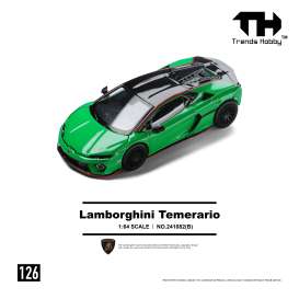 Lamborghini  - Temerario green - 1:64 - Trends Hobby - 241082B - TH241082B | Toms Modelautos
