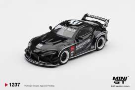 Toyota  - GR Supra 2026 black - 1:64 - Mini GT - MGT01237-R - MGT01237-R | Toms Modelautos