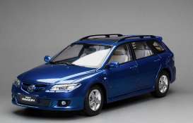 Mazda  - 6 Wagon blue - 1:18 - SunStar - 5882 - sun5882 | Toms Modelautos