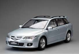 Mazda  - 6 Wagon silver - 1:18 - SunStar - 5883 - sun5883 | Toms Modelautos