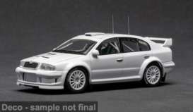 Skoda  - Octavia WRC 2001 white - 1:43 - IXO Models - 1009802 - ixoCLC682 | Toms Modelautos