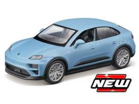 Porsche  - Mecan Turbo blue - Maisto - 20-24998 - mai24998 | Toms Modelautos