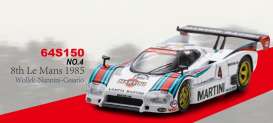 Lancia  - LC2 1985 white/blue/red - 1:64 - Spark - 64S150 - spa64S150 | Toms Modelautos