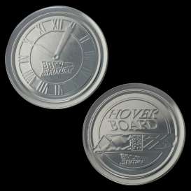 Accessoires Back to the Future - Embossed Metal Coasters  - Fanattik - UV-COASTBF - fanUV-COASTBF | Toms Modelautos