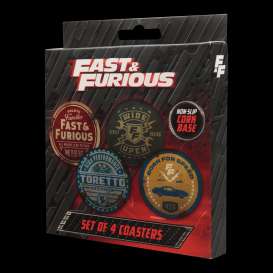 Accessoires Fast & the Furious - Vintage Style Printed Metal Co  - Fanattik - UV-FF01 - fanUV-FF01 | Toms Modelautos