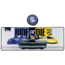 Accessoires Fast & the Furious - Desk Pad and Coaster  - Fanattik - UV-FF02 - fanUV-FF02 | Toms Modelautos