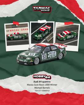 Audi  - A4 1999 green - 1:64 - Tarmac - T64-077-99MGP53 - TC-T64-077-99MGP53 | Toms Modelautos