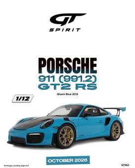Porsche  - 911 2018 miami blue - 1:12 - GT Spirit - GT962 - GT962 | Toms Modelautos
