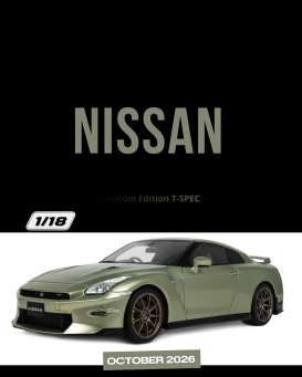 Nissan  - GT-R (R35) 2024 millennium jade - 1:18 - GT Spirit - GT974 - GT974 | Toms Modelautos