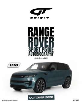 Range Rover  - Sport  P510E Autobiography  2022 green - 1:18 - GT Spirit - GT1007 - GT1007 | Toms Modelautos