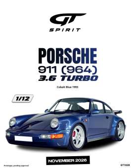 Porsche  - 911 (964) 1993 blue - 1:12 - GT Spirit - GT1028 - GT1028 | Toms Modelautos