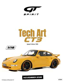 Techart  - CT3 Speed 1995 yellow - 1:18 - GT Spirit - GT591 - GT591 | Toms Modelautos
