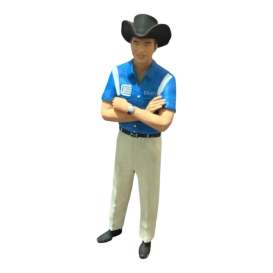 Figures diorama - Carroll Shelby  - 1:18 - Cartrix - CTPL18084 - CTPL18084 | Toms Modelautos