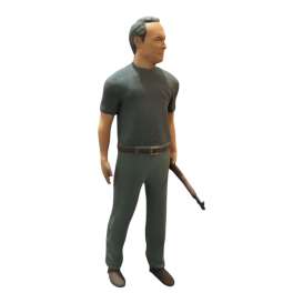 Figures diorama - Clint Eastwood  - 1:18 - Cartrix - CTPL18085 - CTPL18085 | Toms Modelautos