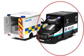 Mercedes Benz  - Sprinter black - Kinsmart - 5479Wbk - KT5479Wbk | Toms Modelautos