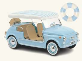Fiat  - 500 Jolly 1965 blue - 1:18 - Norev - 187793 - nor187793 | Toms Modelautos