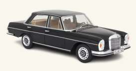 Mercedes Benz  - 280 SE 1968 black - 1:18 - Norev - 183360 - nor183360 | Toms Modelautos