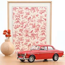 Volvo  - 123 GT 1968 red - 1:18 - Norev - 188741 - nor188741 | Toms Modelautos
