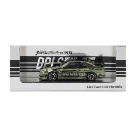 Nissan  - Skylnie GT-R R34 chrome - 1:64 - DPLS - IN64-DPLS-R34-10ANY - IN64-DPLS-R34-10ANY | Toms Modelautos