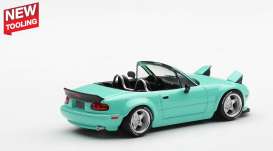 Mazda  - MX5 2026 green mint - 1:64 - Mini GT - MGT01249-BL - MGT01249-BL | Toms Modelautos