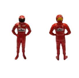 Figures diorama - Schumacher Ferrari  - 1:12 - Cartrix - CTPL12003 - CTPL12003 | Toms Modelautos