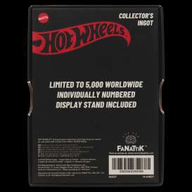 Ingot  - Hot Wheels red - Fanattik - M-HW07 - fanM-HW07 | Toms Modelautos