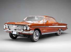 Chevrolet  - Impala  1961 orange - 1:18 - SunStar - 2113 - sun2113 | Toms Modelautos
