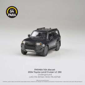Toyota  - Land Cruiser black - 1:64 - Para64 - PA-65748 - pa65748 | Toms Modelautos
