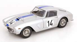 Ferrari  - 250 GT SWB 1961 silver - 1:12 - KK - Scale - KKDC120322 - KKDC120322 | Toms Modelautos