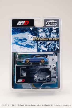 Honda  - S2000 blue - 1:64 - Hobby Japan - HJDMD012 - HJDMD012 | Toms Modelautos