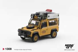 Land Rover  - Defender 90 1985  - 1:64 - Mini GT - MGT01308-BL - MGT01308-BL | Toms Modelautos