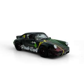 Porsche  - RWB 964 green - 1:64 - ModelModel - MM64-RWB964-006 - MM64-RWB964-006 | Toms Modelautos