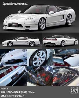 Honda  - NSX-R white - 1:18 - Ignition - IG3911 - IG3911 | Toms Modelautos