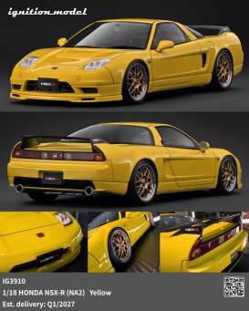 Honda  - NSX-R yellow - 1:18 - Ignition - IG3910 - IG3910 | Toms Modelautos